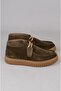 Select 263270 Genuine Leather Casual Men's Boots Khaki Suede - 3
