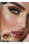 Freshlady Colored Lenses Gem Brown 14.00mm Yearly Disposable for Daily Wear