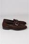 Select 14000 Genuine Leather Buckle Special Edition Men's Shoes Brown Suede - 3