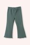 Baby Girl Green Tights with Elastic Detail - 2