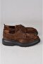 Select 54083 Genuine Leather Casual Men's Shoes Brown Suede - 3