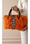 Leopard Detailed Teddy Fur Bag – a Warm Touch with a Safari Vibe