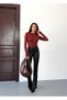 Women's Tile Finger Detailed Bodysuit - 4