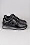 Select m157 genuine leather casual men's shoe black open - 2