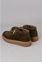 Select 263270 Genuine Leather Casual Men's Boots Khaki Suede - 4