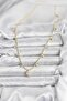 Zircon Stone Polar Star Model Brass Gold Color Women's Necklace - 2