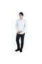 Men's Wrinkle-Free Long Sleeve Cotton Oxford Shirt - 2