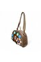 Crochet Knitted Flower Detailed Shoulder Bag, Handmade Custom Design Bag - 3
