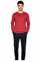 Men's Long Sleeve Round Button Collar Home Wear Bottom Top Set Vr.A10.N01.Y01.D10