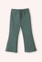 Baby Girl Green Tights with Elastic Detail