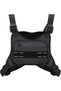 Muserise Sports Chest Bag For Men Women, Water Resistant Lightweight Front Chest Pack, Running Vest Bag With Built-In Phone Holder & Extra Storage For Workouts, Running, Cycling