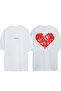 1D Forever Design Printed White Oversized T-Shirt
