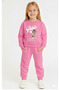 Girl's Printed Tracksuit Set / Sweatshirt Set - 2