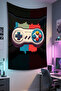 Vertical Gamer Wall Covering – Gaming Themed, High-Quality Fabric, Tapestry Wall Carpet