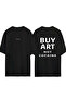 Buy Tasarım Printed Black Oversized T-Shirt