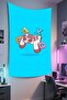 Vertical Gamer Wall Covering – Gaming Themed, High-Quality Fabric, Tapestry Wall Carpet - 2
