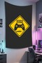 Vertical Gamer Wall Covering – Gaming Themed, High-Quality Fabric, Tapestry Wall Carpet - 2