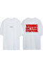 Winning Design Printed White Oversized T-Shirt