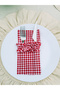 2Li Mia 3-Compartment Ruffled Spoon Rest / Napkin Holder - 2