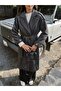 Women's epaulet waist belted lined stamp coat - 3