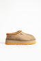 Valentine Suede Fur-Lined Colorful Sole Tazz Slippers