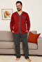 Men's Pajama Set 100% Cotton Buttoned at the Waist - 6