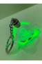 Illuminated Crystal Glass Color Changing Keychain