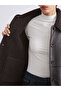 Esvab • Modern & Distinctive Plush Shirt Roba Collar Women's Leather Look Coat - 6