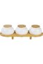 Bambum Simple 3-Piece Spice Set with Stand
