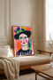 One Piece Wooden Framed Living Room Hall Kitchen Painting Tk2190