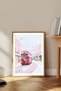 One Piece Wooden Framed Living Room Hall Kitchen Painting Tk2151 - 2