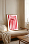 One Piece Wooden Framed Living Room Hall Kitchen Painting Tk2142