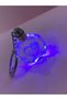 Illuminated Crystal Glass Color-Changing I Love You Keychain - 4