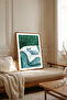 One Piece Wooden Framed Living Room Hall Kitchen Painting Tk2176