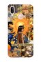 Huawei P20 Lite Compatible Cleopatra Patterned Transparent Phone Case