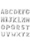 Foil Balloon Letter Silver Color 100 cm 40 Inch Helium Compatible - 2