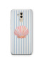Huawei Mate 20 Lite Compatible Shell Pattern Transparent Phone Case
