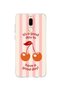 Huawei Mate 10 Lite Compatible Cherry Patterned Transparent Phone Case