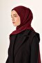 Cotton Polyester Liva Shawl Burgundy Breathable Textured 90X200 - 6