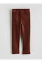 Vizyon New Season Elastic Waist Basic Girls' Velvet Leggings - 3