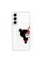 Samsung Galaxy S22 Compatible Transparent Case Couple Pucca 1 Design