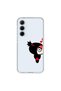 Samsung Galaxy A35 Compatible Transparent Case Couple Pucca 1 Design