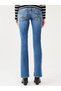 Valerie Boru Low Waist Mid Blue Jeans - 3