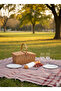 Picnic Table Cover (with Fringe Ties)