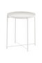 GLADOM Tray table, white, 45 x 53 cm