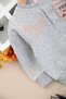 Boy Baby Three-Piece Fleece Shirt with Fleece-Lined Pocket Details Winter Suit 6-9-12-18-24 Months - 3