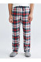 Standard Pattern Plaid Men's Pajama Bottom - 6