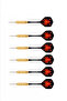 Professional 9-Piece Dart Arrow Set 20 Gram Dart Arrow |   9 Pieces Gold Body Steel Tip High Accuracy - 7