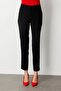 Skinny Leg Crepe Trousers - 4