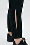 Basic Trousers with Slits - 3